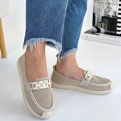 Wata Bej Triko Babet Ayakkabı - 4