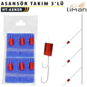 Çinekop Sarıkanat Lüfer İçin Tekneden Asansör Takım 3'lü 2 Takım - 1