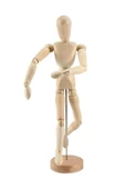 Eskiz Mankeni Ahşap Model 30 cm Manken Modelling - 7