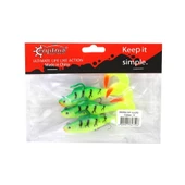 Captain 3559 Pencil Soft 10cm Levrek Silikonu 3'lü Suni Balık - 3