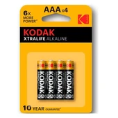 Kodak Xtralife 4 Adet Alkalin İnce Pil - 1
