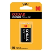 Kodak Xtralife Alkalin 9 Volt Pil - 1