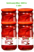 Yağızefe Közlenmiş Biber 660 Gr x 4 Adet - 1