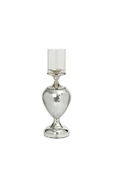 ZÜMRÜT SERİSİ SILVER ŞAMDAN 15X15X45 CM - 1