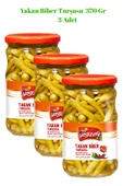 Yağızefe Yakan Biber Turşusu 370 Gr x 3 Adet - 1