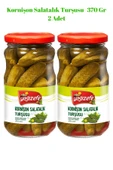 Yağızefe Kornişon Salatalık Turşusu 370 gr X 2 Adet - 1