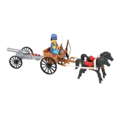 04 004 Mini Mekanik Seri 4 Top Arabası -Pilsan Oyuncak - 2