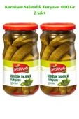 Yağızefe No:2 Kornişon Salatalık Turşusu 660 gr X 2 Adet - 1