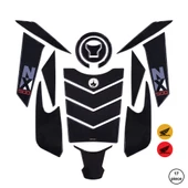 Honda NX500 Black 2025 ile Uyumlu Kaydırmaz 6D Karbon 17 Parça Tank Pad Seti GC31 thumbnail 1