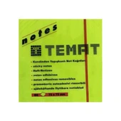 Temat Yapışkanlı Not Kağıdı 75x75 Fosforlu Yeşil 12' li Paket - 1