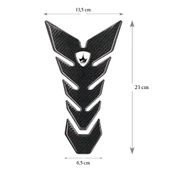 Grippatch Ducati, Mv Agusta ile Uyumlu Universal 6D Karbon Tank Pad GC05 thumbnail 2