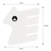 Grippatch BMW GS ile Uyumlu Kaydırmaz Şeffaf Yan Tank Pad GTS05 thumbnail 2