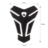 Grippatch Ducati, Mv Agusta ile Uyumlu Universal 6D Karbon Tank Pad GC01 - 2