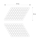 Grippatch Bal Peteği Universal 6D Karbon Yan Tank Pad GCS06 - 3