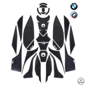 BMW S1000RR 2024-2025 ile Uyumlu Kaydırmaz 6D Karbon 28 Parça Tank Pad Seti GC43 thumbnail 1