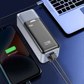 BUFF LABS BP16 145W Dijital Ekranlı 27000 mAh Powerbank, Laptop, Macbook, iPad Taşınabilir Hızlı Şarj Cihazı thumbnail 4