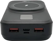 Coverzone Powerbank PD 22.5W Taşınabilir Enerji Kaynağı Çift Çıkışlı Yüksek Performanslı Şarj Bağlantı Noktaları Taşıması ve Kullanması Pratik Güç Bankası W01 (10000 mAh) thumbnail 2