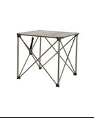 YekOutdoor Katlanabilir Büyük Alüminyum Kamp Masası ve 4 Kişilik Konforlu Kamp Sandalyesi Seti - 7