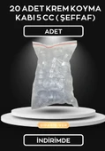 20 ADET KREM KOYMA KABI 5 CC ( ŞEFFAF) - 4