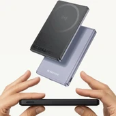 Coverzone Borofone 5000mAh 20W, Kablosuz Şarj Desteği MagSafe ile Uyumlu Güç Bankası Powerbank iPhone ile Uyumlu Şarj Seviyesi Led Gösterli Kompak ve Modern Tasarım BJ50 thumbnail 2