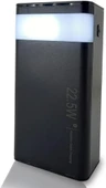 Coverzone Powerbank Led Işıklı Şarj Durumu Göstergesi Taşıma İpli 30000 mAh - 3