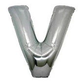 Gümüş Rengi Folyo Balon 1 Metre - 1