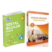 Ünlü 5.Sınıf Bil Bang Sosyal Bilgiler ve Referans Sosyal Bilgiler Soru Bankası Seti 2 Kitap - 1