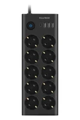Ftr14 Type-c Girişli Akım Korumalı 10 lu Priz, 3 Usb - 1