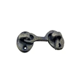 Antika Tarz Dekoratif Pirinç  Çengeli - 5cm, Oksit - 1