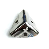 Dekoratif, Kutu, Sandık Köşesi - 35x22 Küçük, Nikel, 1 Adet - 1