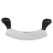 71120 Profi Kıyma, Pizza Satır, Zırh Bıçağı 26 Cm - Siyah Çift Saplı - 1