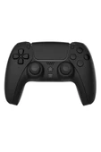 P4 Plus Bluetooth Titreşimli Ps4/ps5 Uyumlu Pc Telefon Joystick Kablosuz Oyun Kolu Siyah - 1