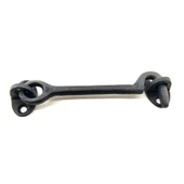 Antika Tarz Dekoratif Pirinç  Çengeli - 13cm, Oksit - 1