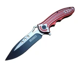 Rd T60a Kamp Çakı 20 Cm - Kırmızı Sap, Otomatik, Kemerlikli - 1