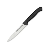 38049 Ecco Tırtıklı Sebze, Et, Biftek Steak Bıçağı 12 Cm - Siyah - 1