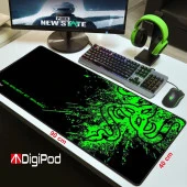 Gaming Mousepad Oyuncu Mousepad 90X40 Xxl Büyük Oyuncu Mousepad Kaymaz Taban 4mm Kalınlık - 4