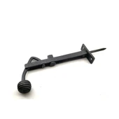 Antika Tarz Dekoratif Pirinç Ayarlı Panjur Stoperi - 150x55 Mm, Oksit - 1