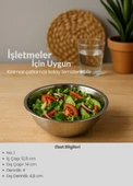 2'li Set Sağlıklı Paslanmaz Çelik Kase - Çok Yönlü Çorba, Salata ve Meyve Kabı 350 ml No 1 - 4