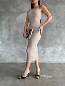 Halter elbise - 4
