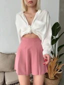 Atlas belden Pileli etek s24930 - 2