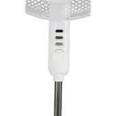 EVEREST FAN10, BEYAZ, EcoWind, 3 Kademeli Hiz, 40cm 3 Biçak Pervane ve Çerçeve, 45W, Otomatik Salinim, Yükseklik Ayarli Vantilatör - 4