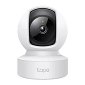 TP-LINK  Tapo C202, Bebek/Ev Güvenlik Kamerasi, WiFi-Ehernet, 1080P, 12Mt Gece Görüsü, PAN/TILT, iki Yönlü Ses - 1