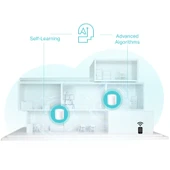 TP-LINK  DECO-X50, AX3000, Ikili Mesh, 574-2402Mbps Dual Band, WiFi6, 3Port Gigabit Lan, 420m2 kapsama Alani, Router, Genis Alan Internet Agi Saglayicisi - 4