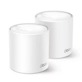 TP-LINK  DECO-X50, AX3000, Ikili Mesh, 574-2402Mbps Dual Band, WiFi6, 3Port Gigabit Lan, 420m2 kapsama Alani, Router, Genis Alan Internet Agi Saglayicisi - 1