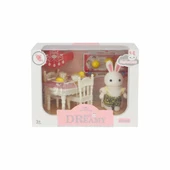 Bay Dreamy Mini Tavşan Aksesuarlı Yemek Masası Seti - 1