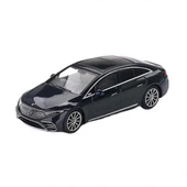 Nessiworld Mini GT 1:64 Mercedes-Benz EQS 580 4MATIC Blue Metallic - 1