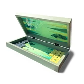 Biggdesign Nature Tavla  | Çizilmez Zeminli, Mıknatıslı MDF Kasa, 2 Kat Vernik Cilalı - 4
