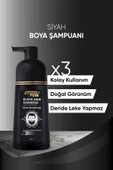 Softto Plus Anında Etkili Saç Siyahlaştırıcı Doğal Görünüm Sağlayan Boya Şampuan 350 ml - 2