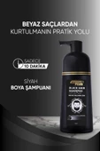 Softto Plus Anında Etkili Saç Siyahlaştırıcı Doğal Görünüm Sağlayan Boya Şampuan 350 ml - 1