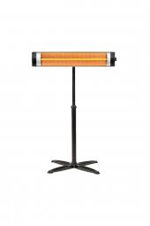 Minisan SR 2600W Elektrikli Isıtıcı Soba- Ayaklı Siyah - 1